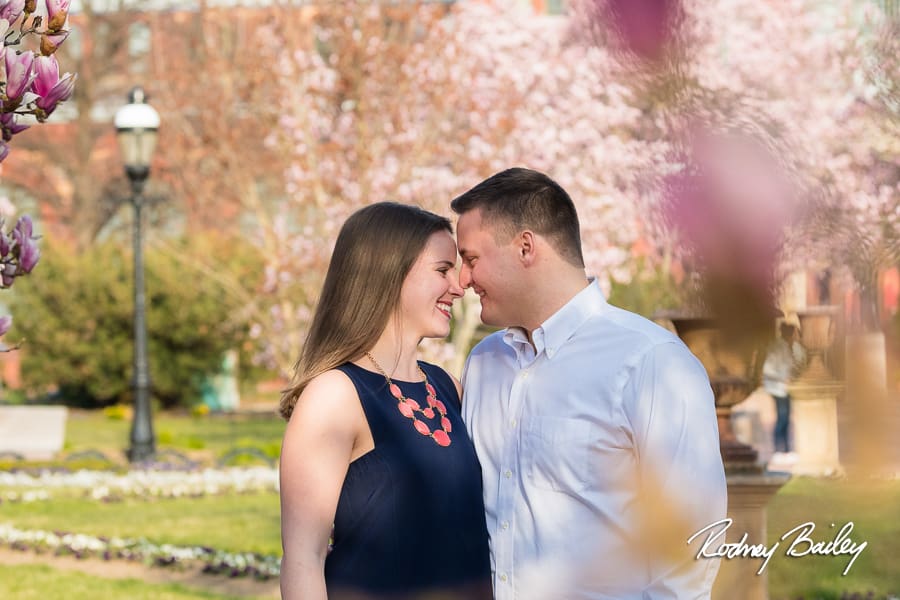 Washington-DC-Cherry-Blossom-Engagement-Photographers-Smithsonian-Castle-Rodney-Bailey-Photography