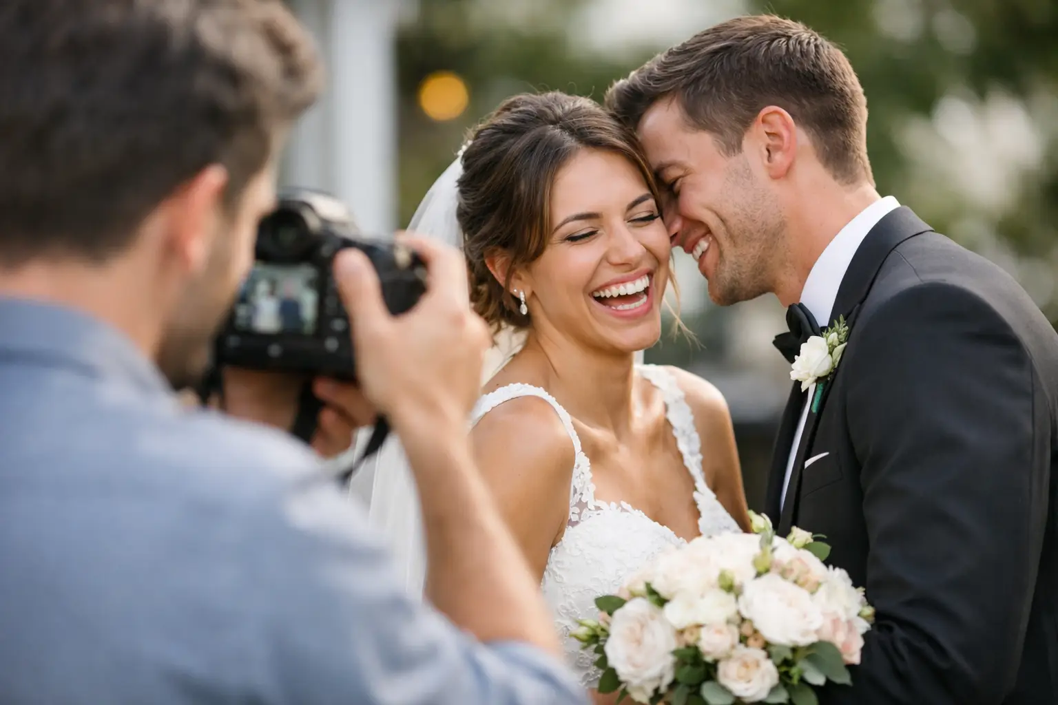 How to Capture Candid Wedding Moments