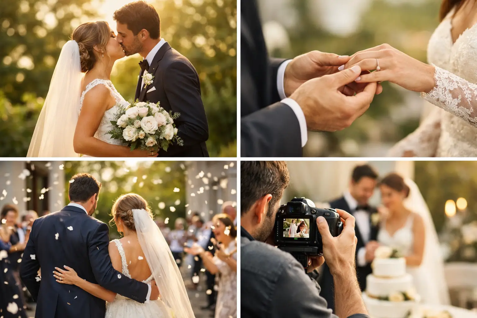 The Best Moments to Photograph at Weddings