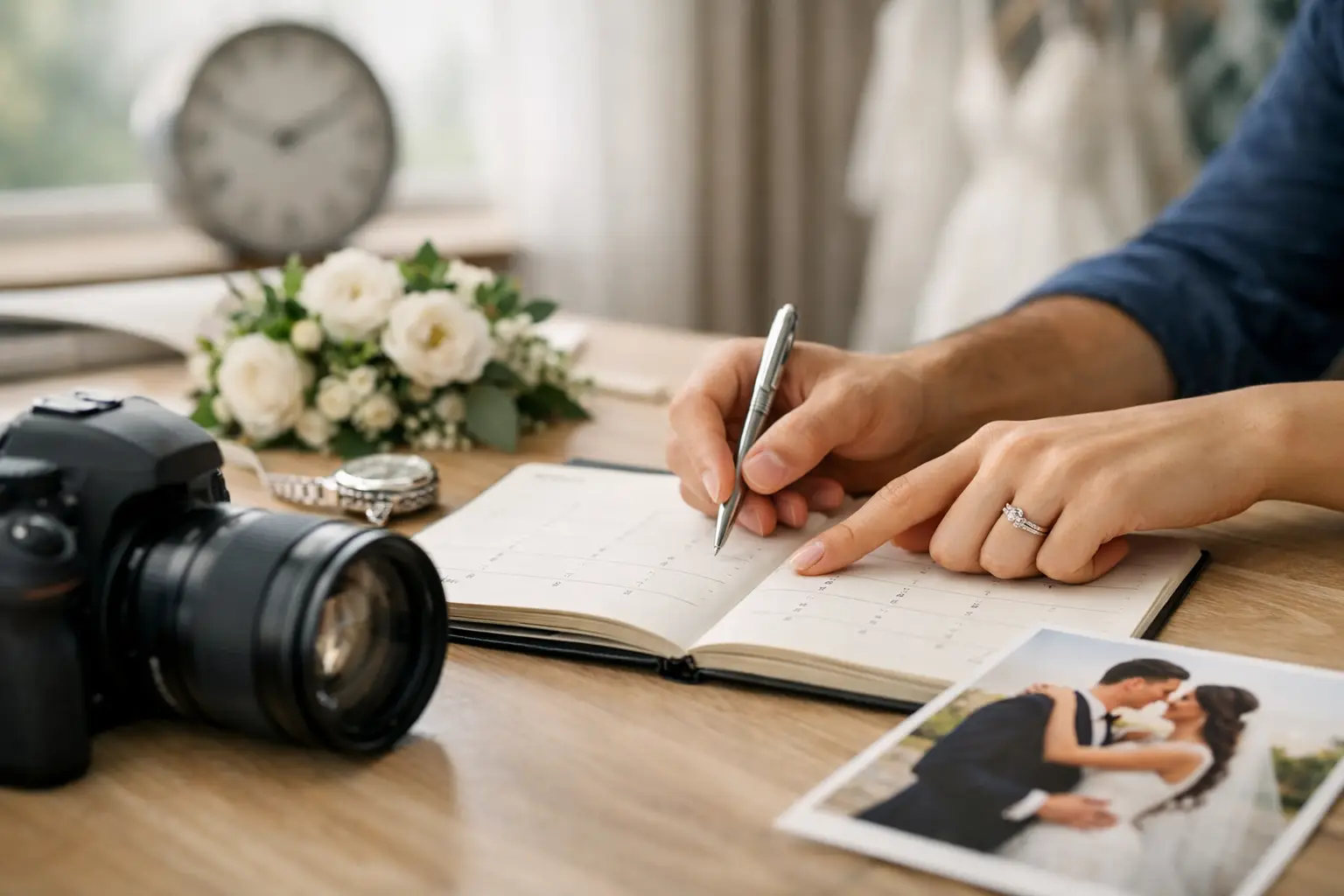 When to Book Wedding Photographer