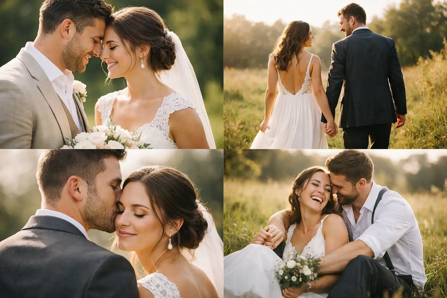 12 Natural Wedding Portraits Ideas That Feel Real