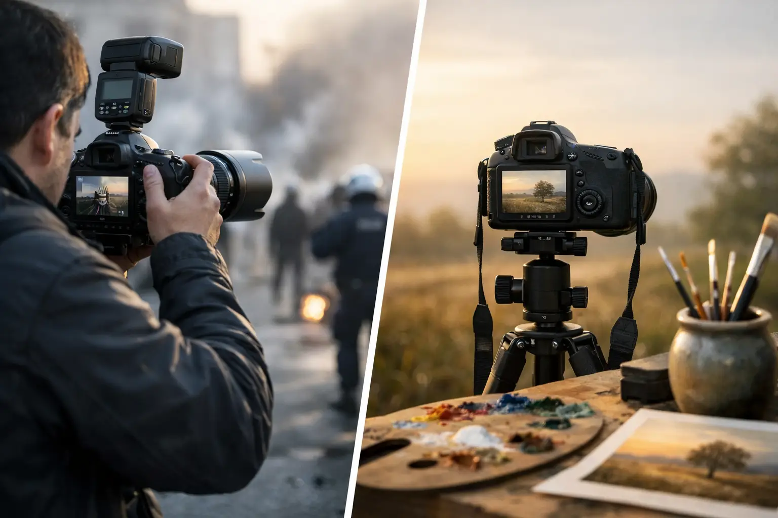 Photojournalism Versus Fine Art Photography