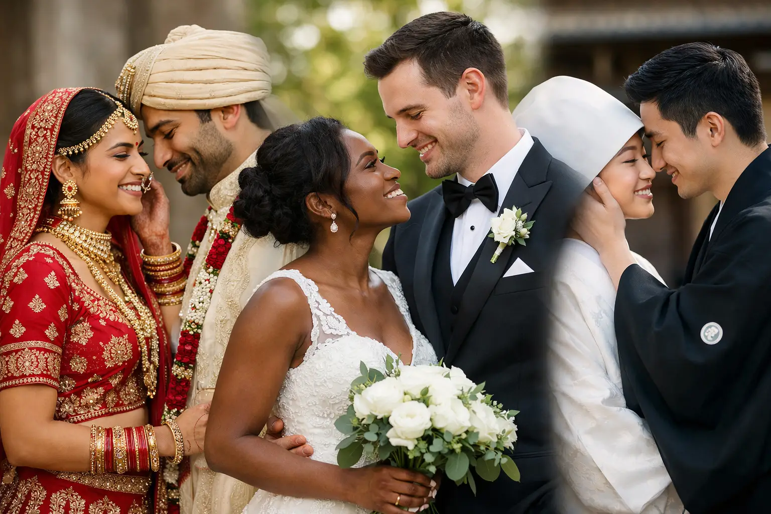 Multicultural Wedding Photography Examples